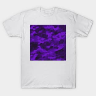 PURPLE MILITARY CAMOUFLAGE DESIGN, T-Shirt